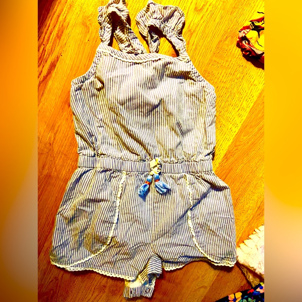 Girls Romper and Summer Outfit Bundle